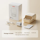 Portable Thermal Label Printer - Bluetooth Sticker and Label Printer