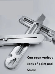 Multi-Purpose Utility Knife - 6-in-1 Retractable Box Cutter Tool