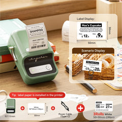 Portable Thermal Label Printer – Bluetooth Sticker Printer