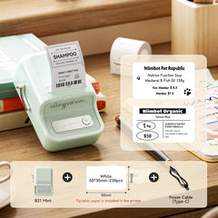 Portable Thermal Label Printer – Bluetooth Sticker Printer