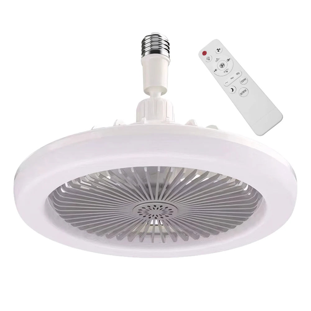 Ceiling Fan Light - Silent 2-in-1 Ceiling Fan with LED Light and Remote Control
