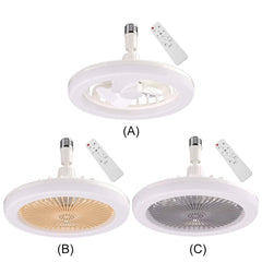 Ceiling Fan Light - Silent 2-in-1 Ceiling Fan with LED Light and Remote Control