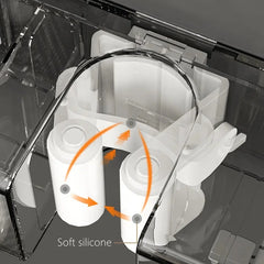 Wall-Mounted Mop and Broom Holder with Hook - Home Organisation Storage