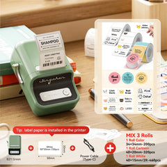 Portable Thermal Label Printer – Bluetooth Sticker Printer