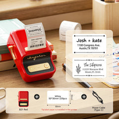 Portable Thermal Label Printer – Bluetooth Sticker Printer
