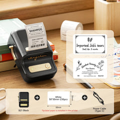 Portable Thermal Label Printer – Bluetooth Sticker Printer