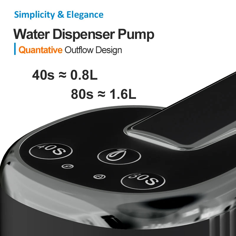 Automatic Water Dispenser Pump for 2-5 Gallon Water Bottles
