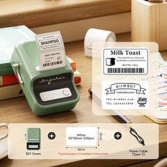 Portable Thermal Label Printer – Bluetooth Sticker Printer