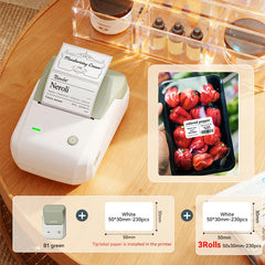 Portable Thermal Label Printer – Bluetooth Sticker Printer