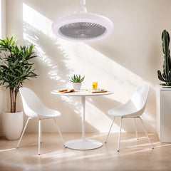 60 Rotating Smart Ceiling Fan Multicolor Led Light