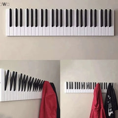 Piano Decoration Coat Rack