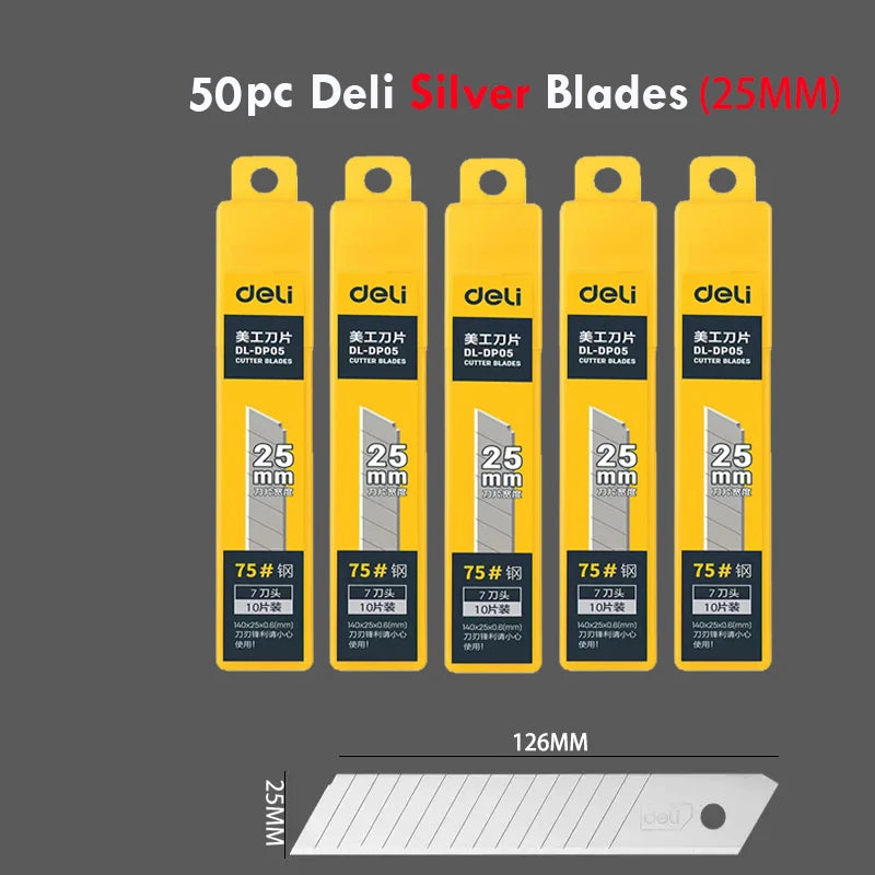 Multi-Purpose Utility Knife - 6-in-1 Retractable Box Cutter Tool