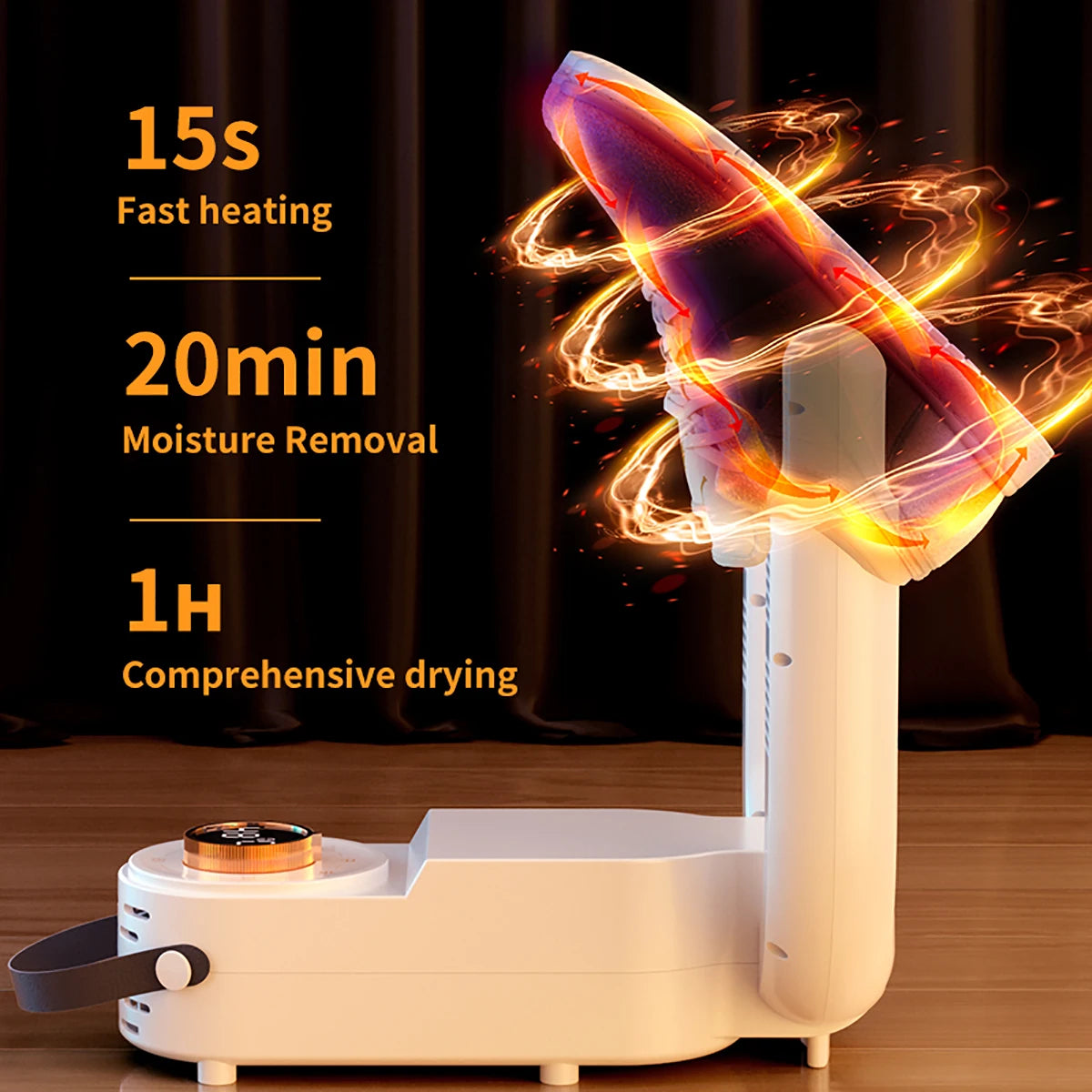 Electric Shoe Dryer and Deodoriser - UV Boot and Shoe Warmer