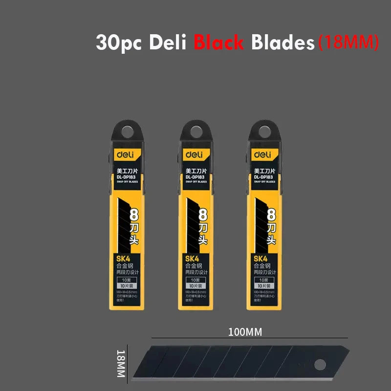 Multi-Purpose Utility Knife - 6-in-1 Retractable Box Cutter Tool