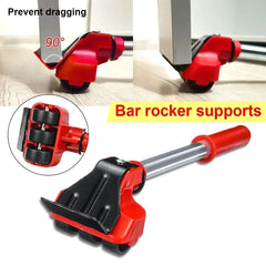 Heavy Furniture Roller Set With Lifter Tool