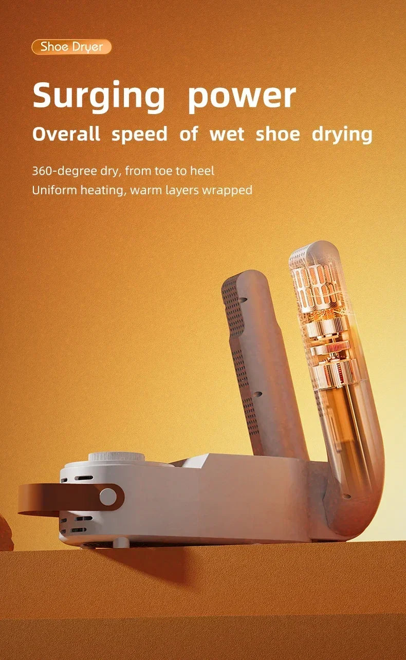 Portable Shoe Dryer - Adjustable Shoe Dryer - Quick Dry Shoe Dryer