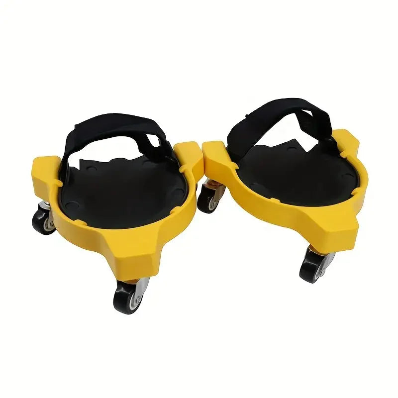 Rolling Knee Pads - Protective Knee Pads - Floor Work Knee Pads