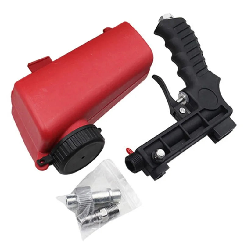 Portable Sandblasting Gun - Pneumatic Sandblaster - Air Sand Blasting Gun