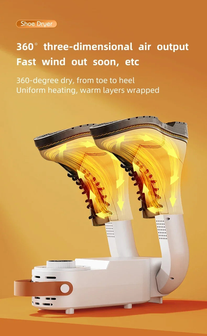 Portable Shoe Dryer - Adjustable Shoe Dryer - Quick Dry Shoe Dryer