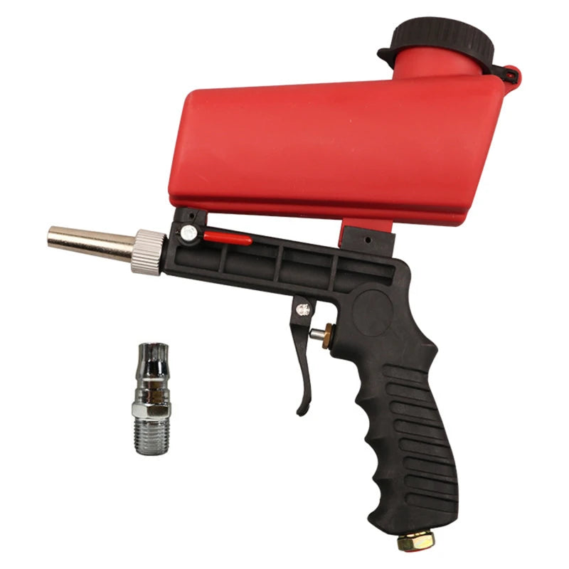 Portable Sandblasting Gun - Pneumatic Sandblaster - Air Sand Blasting Gun