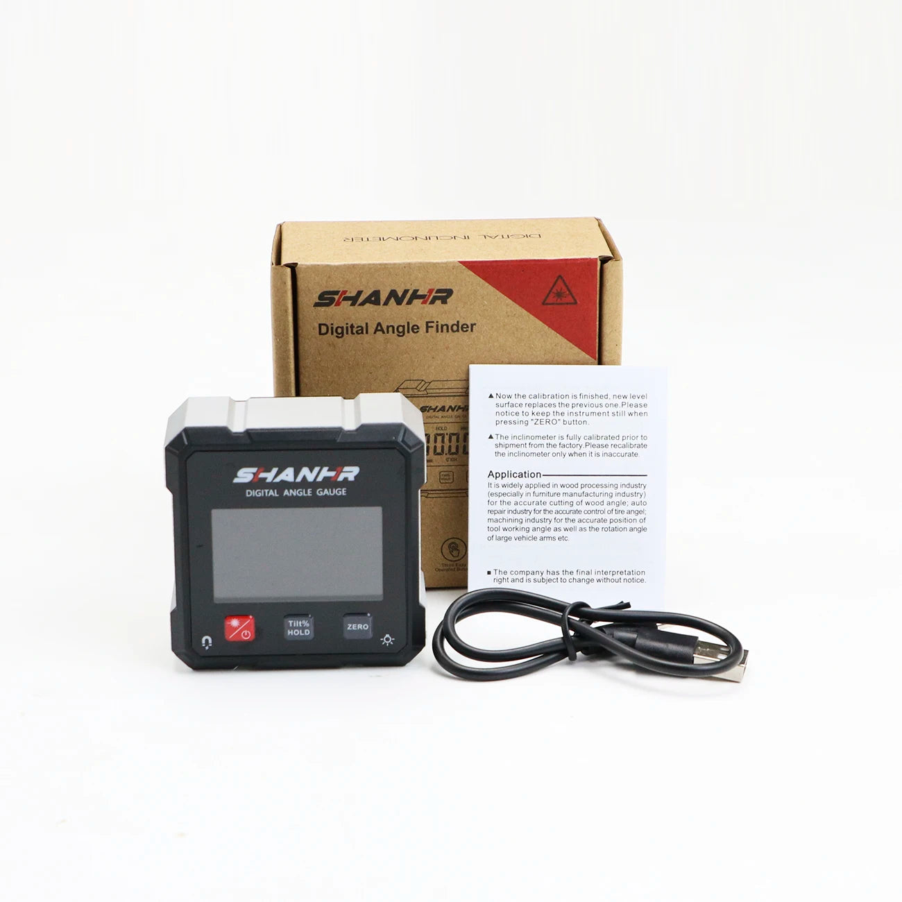 Digital Angle Finder - Laser Angle Finder - Digital Angle Measuring Tool