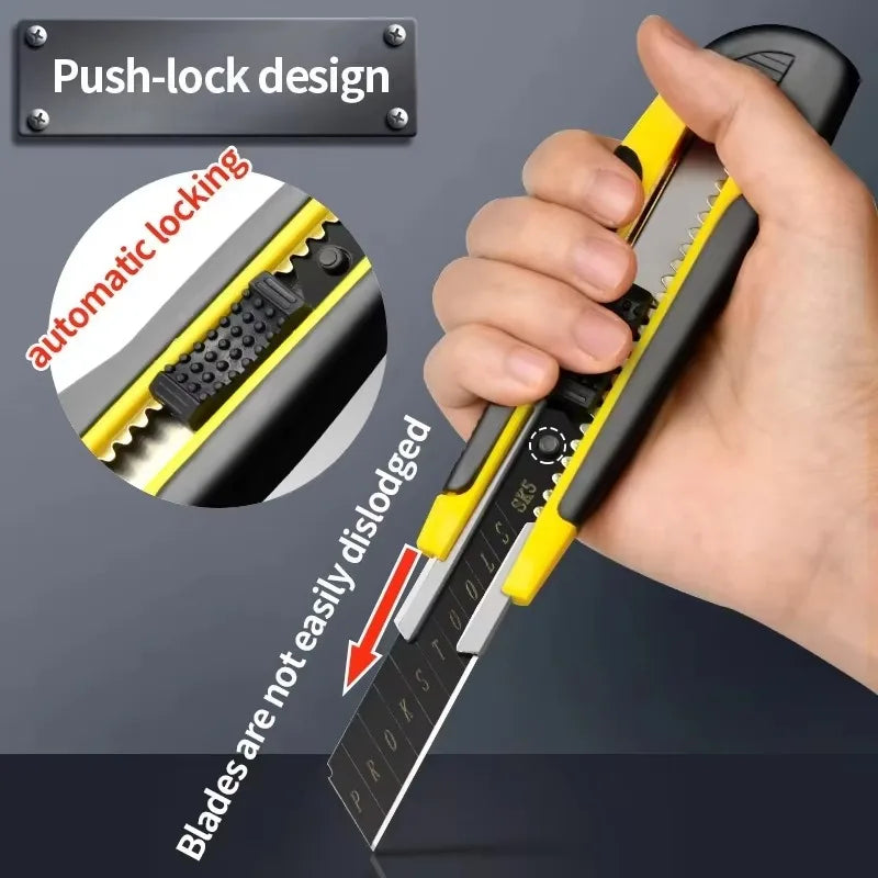 Multipurpose Utility Knife - Heavy Duty Utility Knife - Retractable Box Cutter