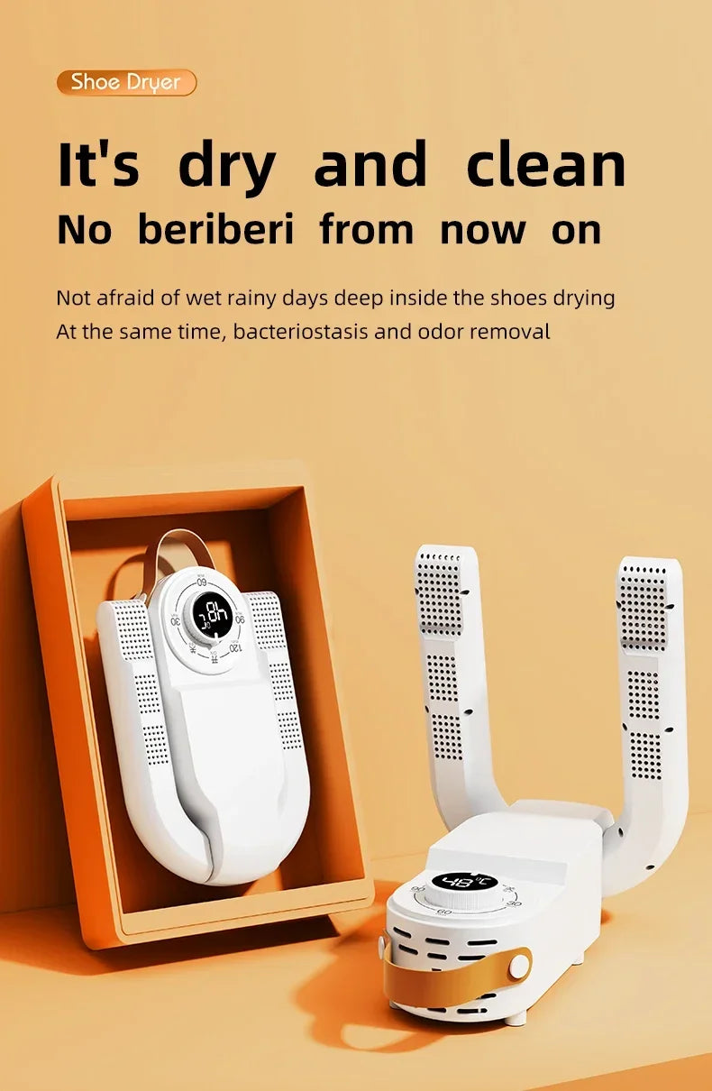 Portable Shoe Dryer - Adjustable Shoe Dryer - Quick Dry Shoe Dryer