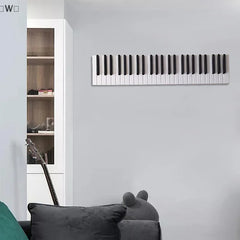 Piano Decoration Coat Rack