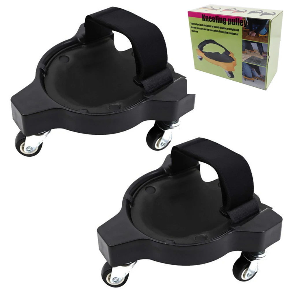 Rolling Knee Pads - Protective Knee Pads - Floor Work Knee Pads